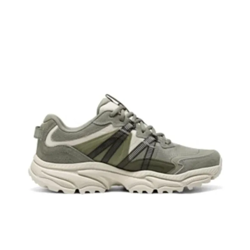Skechers OUTDOOR Anti Slip Wear Resistant Low Top Trekking Shoes Men's Gray-1