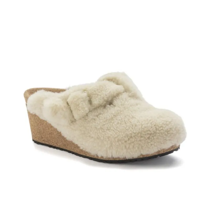 Birkenstock Odor Resistant Abrasion Resistant Wrap toe Slippers Women's Beige-2