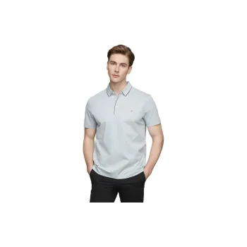 DANIEL HECHTER Polo Shirt Men's Gray