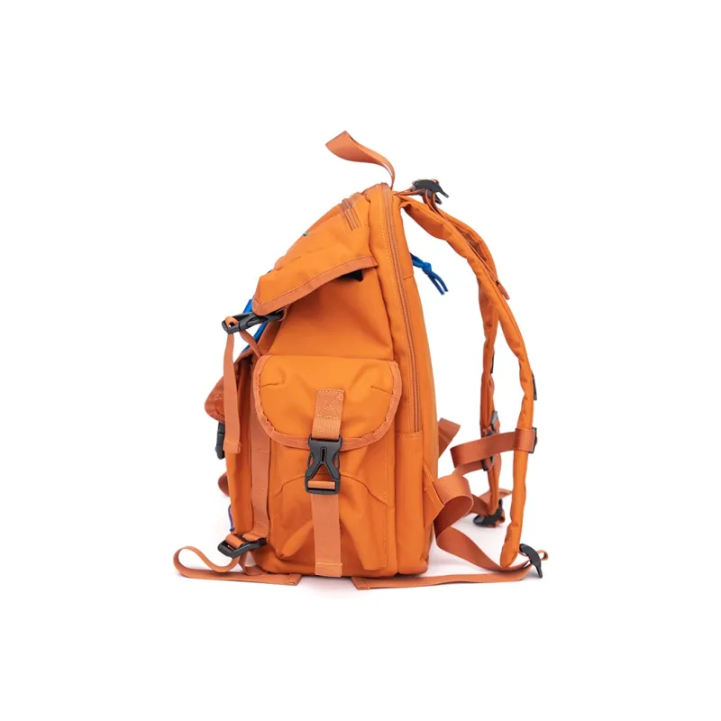Kaka Tree Oxford Backpack Regular Unisex Orange/Black-1