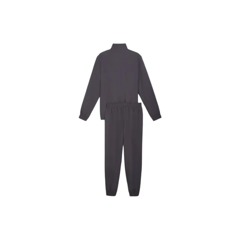 PUMA Woven Half-Zip Tracksuit Casual Sportswear Men's Galaxy Gray-1