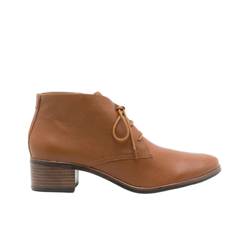 Sarah Chofakian Rizzo Ankle Boots Women's Brown-1