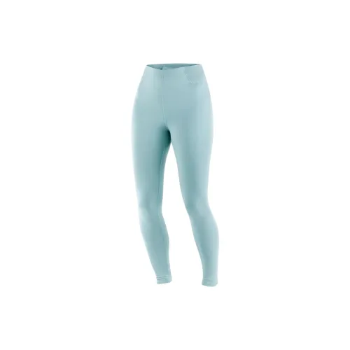 SALOMON CROSS MULTI Sports Pants Women's Light Blue