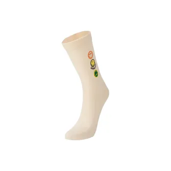 Adidas Neo Mid Calf Socks Unisex 1 Pack Ecru