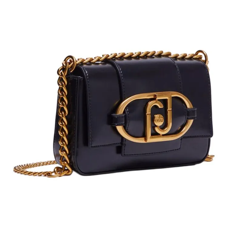 LIU·JO Polyurethane Crossbody Bag, Shoulder Bag Women's Black-1