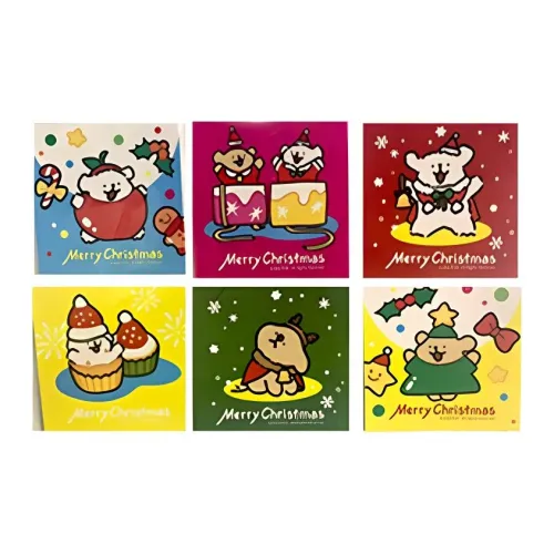 Line puppies 애니메이션 게임 엽서