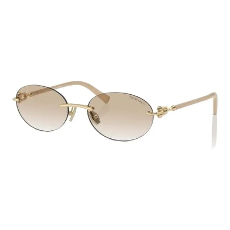 TIFFANY & CO. Oval Frameless Sunglasses-0