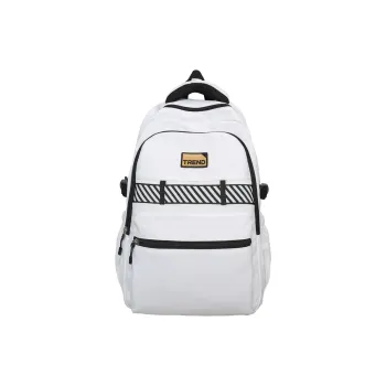 KAKAXI Nylon Backpack Unisex White/Gray/Dark Gray/Black/Dark Blue/Royal Blue