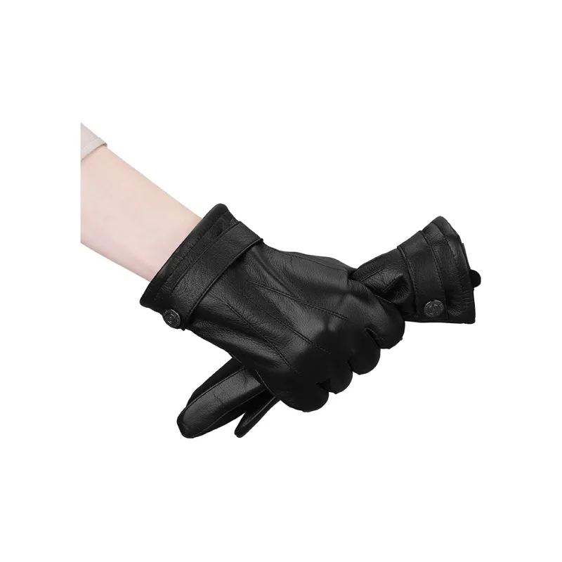 PIERRE CARDIN Goatskin Gloves Men's-3