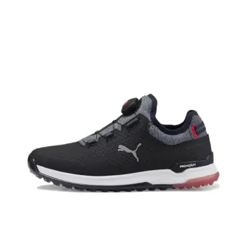 PUMA Shock Absorbers With Slip Resistant Features Low Top Golf Shoes Women's Black