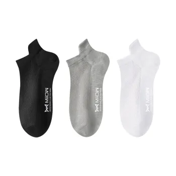 MIIOW Cool One Summer Series Ankle Socks Men's 3 Pack