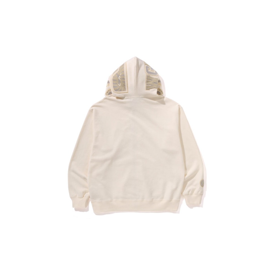 A BATHING APE Ape Head One Point Shark Zip Hoodie Pink PKX