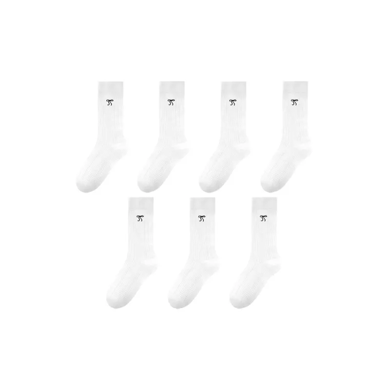 MIIOW Cool One Summer Series Knee High Socks Women's 7 Pack-16