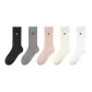 5 Pack[Black+Gray+Coral+Ecru+White]