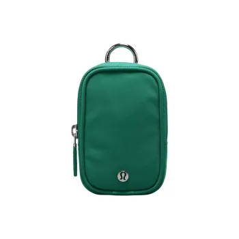 Lululemon Polyester Nylon Key Pouch Regular Unisex Cascadia Green