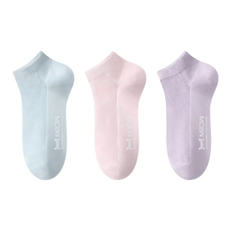 MIIOW Ankle Socks Women's 3 Pack-7