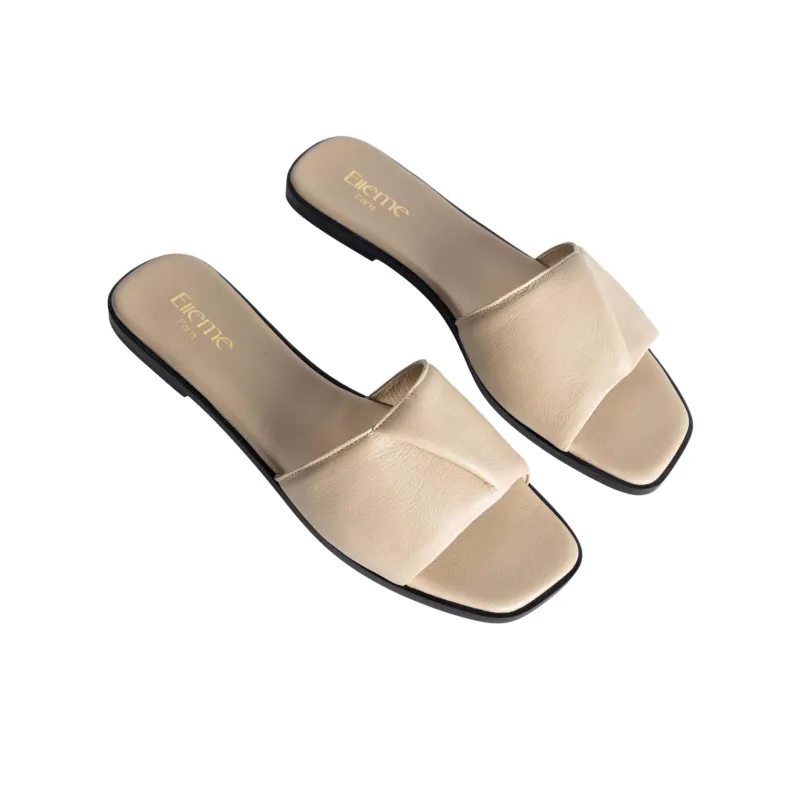 Elleme Slide Slippers Women's Cream-3