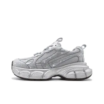 CHOVO Sparkling Galaxy Height Increasing Lightweight Breathable Low-Top Chunky Sneakers Women's