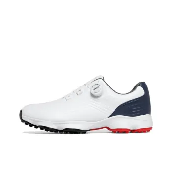 PGM Anti Slip Wear Resistant Low Top Golf Shoes Men's White Blue