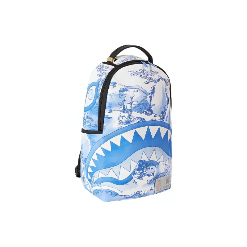 SPRAYGROUND Metropolitan Museum Of Art Collaboration PVC Backpack Regular Unisex Light Blue-2