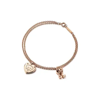 TIFFANY & CO. 18K Rose Gold Bracelets Women's Rose Gold