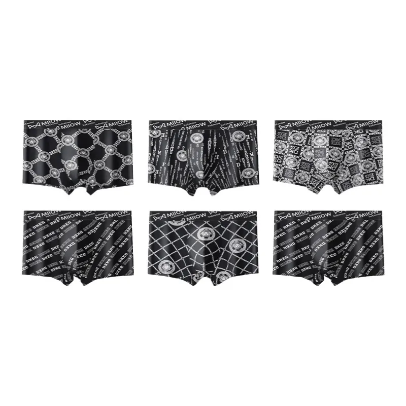MIIOW Boxer Shorts Men's 6 Pack-0