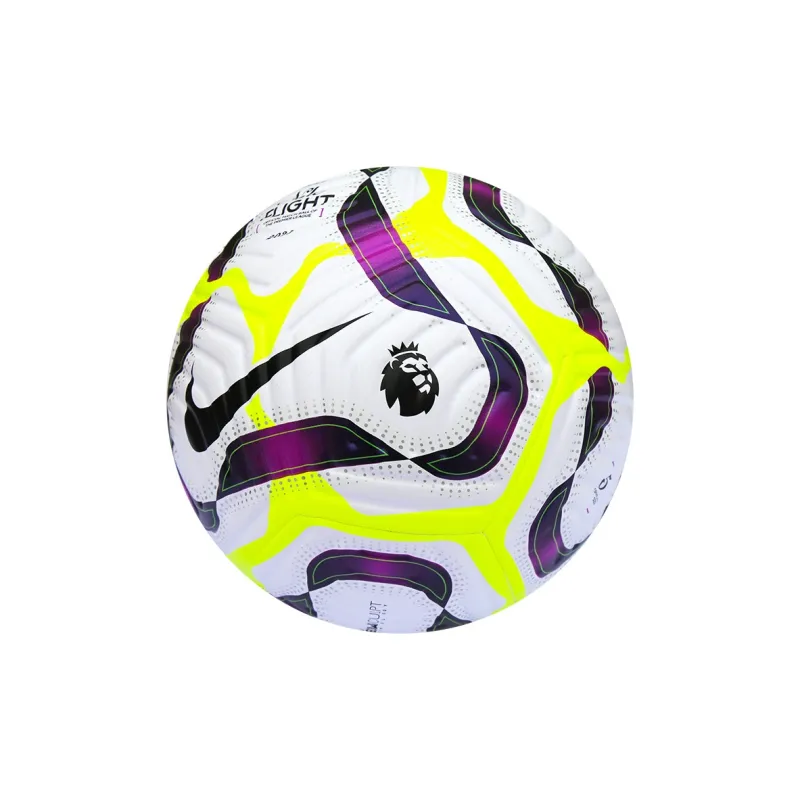 Nike Size 5 Soccer Synthetic Leather Seamless Thermal bonding Unisex White Yellow-4