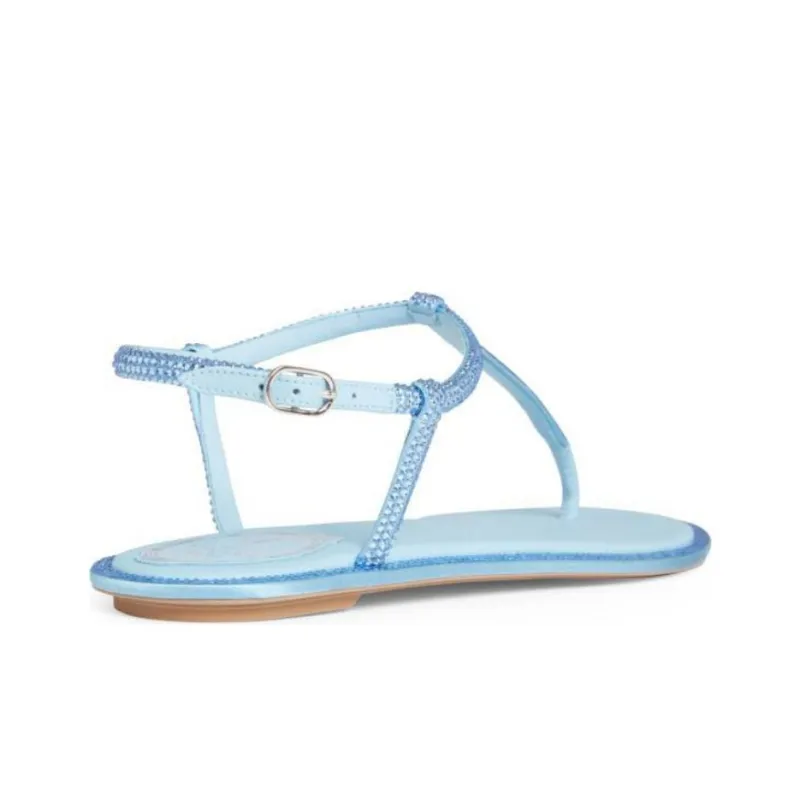 RENE CAOVILLA Diana Strap Sandals Women's Blue-3