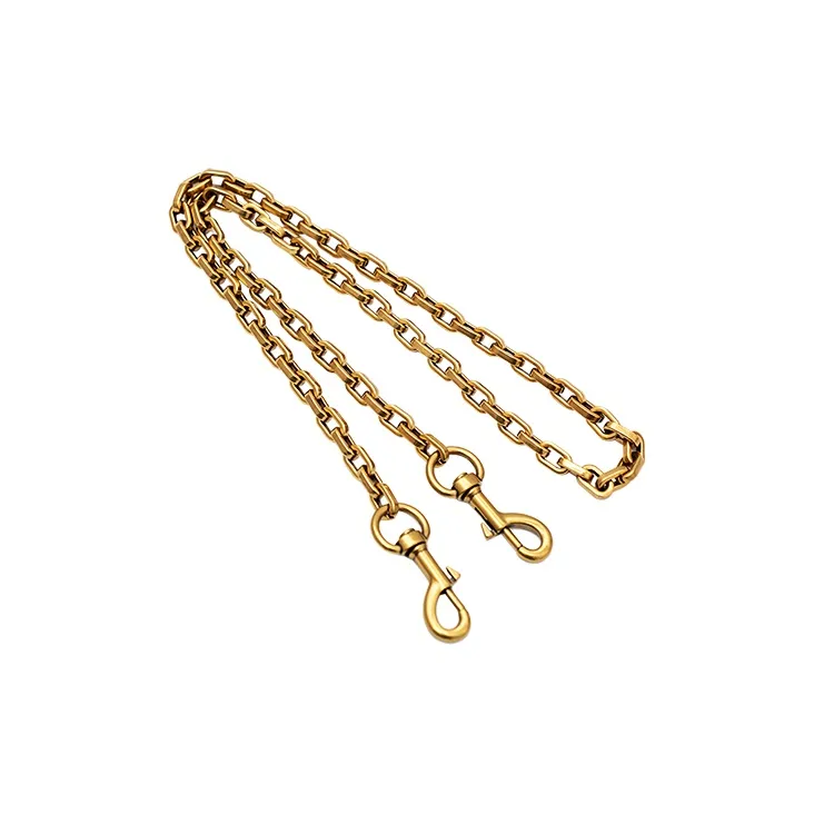 Brass Decorative Chain Adjustment Replacement Bag Strap Women's Antique Gold-4