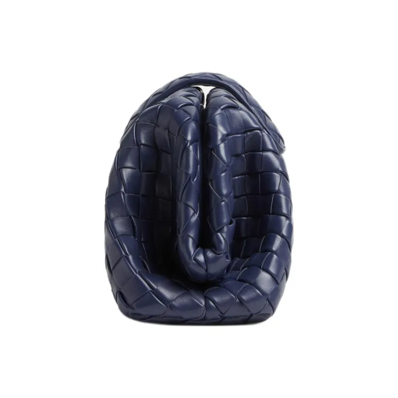 Bottega Veneta Calfskin Clutch Women's Duke Blue-1