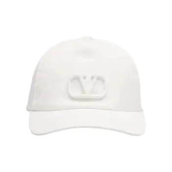 Valentino Polyester Baseball Caps Women's White