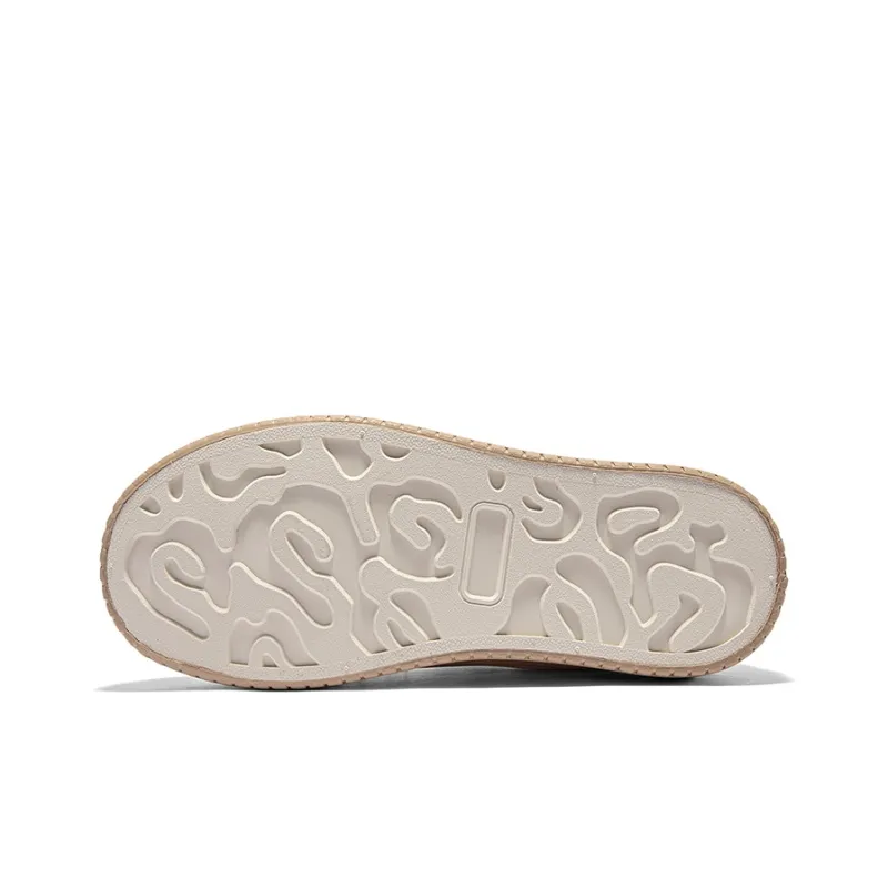 Warrior Students Casual Women's Lightweight Low-Top Canvas Shoes Women's Beige Grey Khaki-4