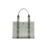Gray eucalyptus color spliced with light ivory color.