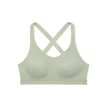 Victoria's Secret Lightweight Mesh Sports Bra / Soft Green Bra Women's Green