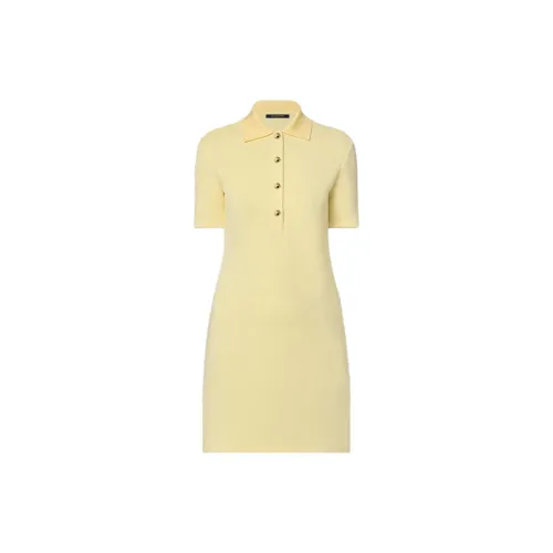 LOUIS VUITTON 1AFYRZ Monogram Piqué Polo Dress