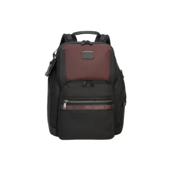 TUMI Nylon Backpack Men's Dark Red