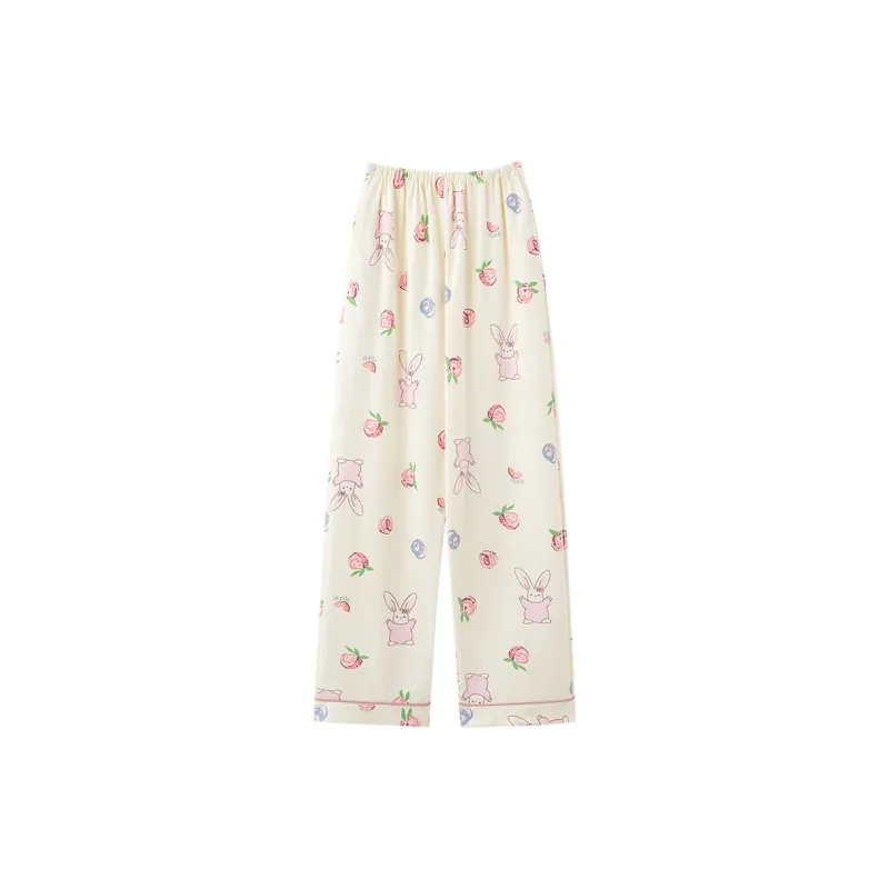 MADALLO Pajama Pants Women's Apricot-0