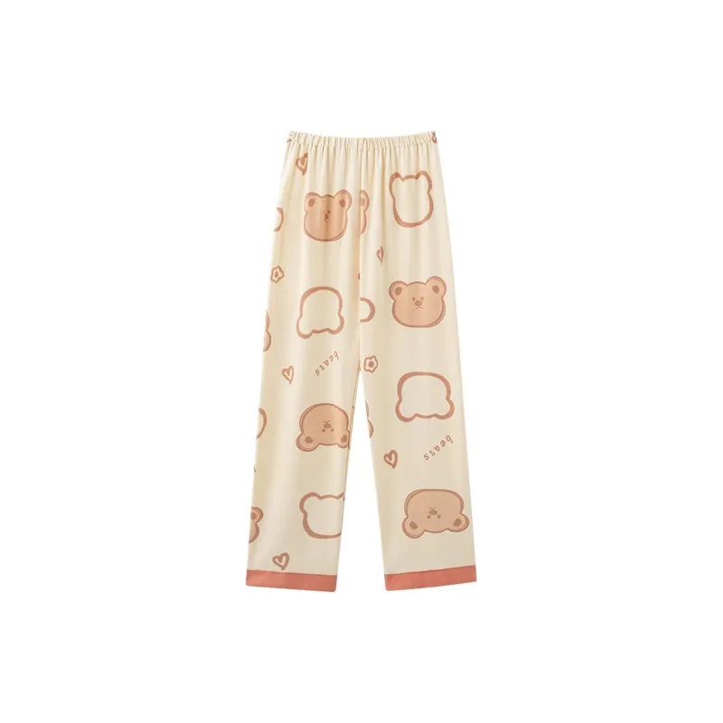 MADALLO Pajama Pants Women's Apricot-0