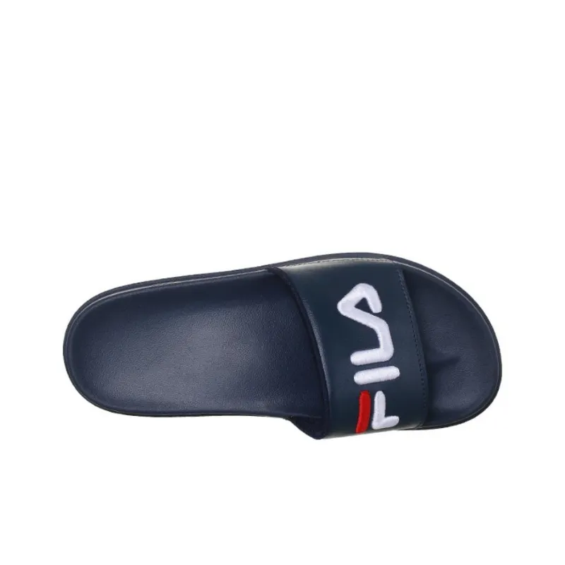 FILA DRIFTER Slip-Resistant Odor-Resistant Slide Slippers Unisex Marine Blue-2