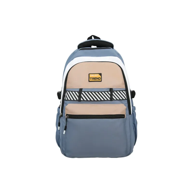 KAKAXI Nylon Backpack Unisex White/Gray/Dark Gray/Black/Dark Blue/Royal Blue-7