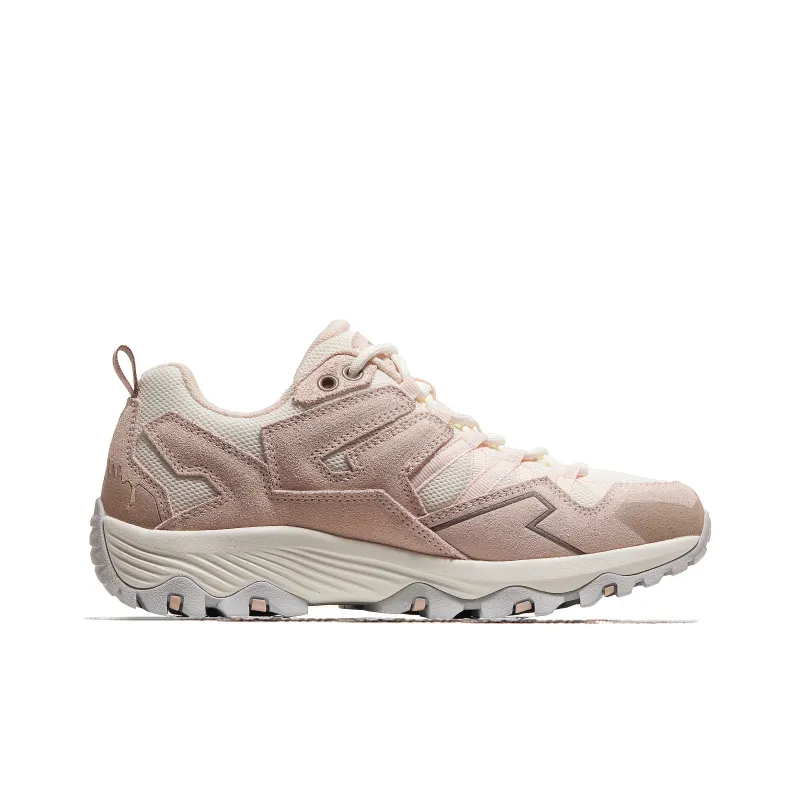 CAMEL Kunlun Mountain 2.0 Grip Cushioning Low Top Outdoor Shoes Women's White Pink Brown-1