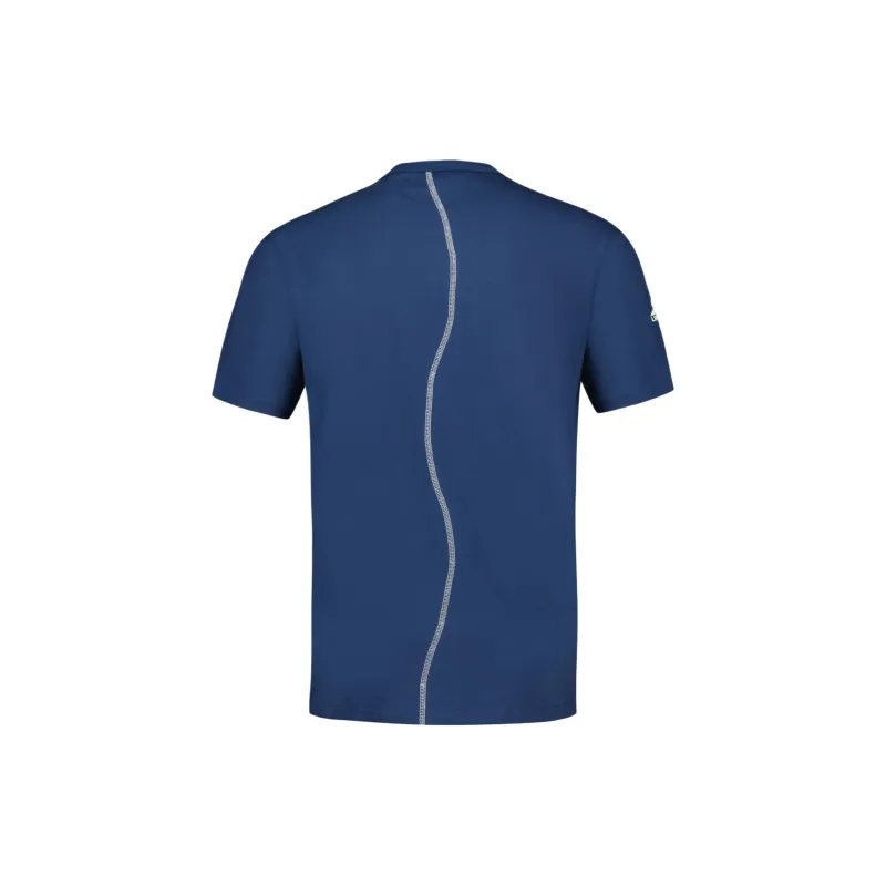 Le Coq Sportif Paris Olympic Games Series SS24 T-Shirt Équipe De France Homme T-Shirt Men's Badge Blue-1