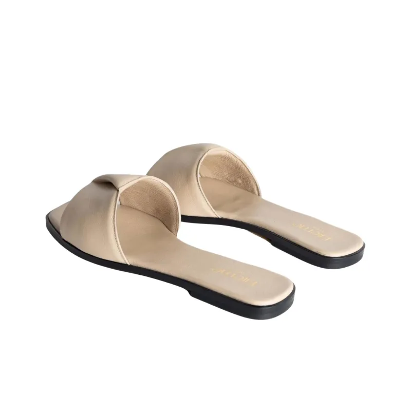 Elleme Slide Slippers Women's Cream-4