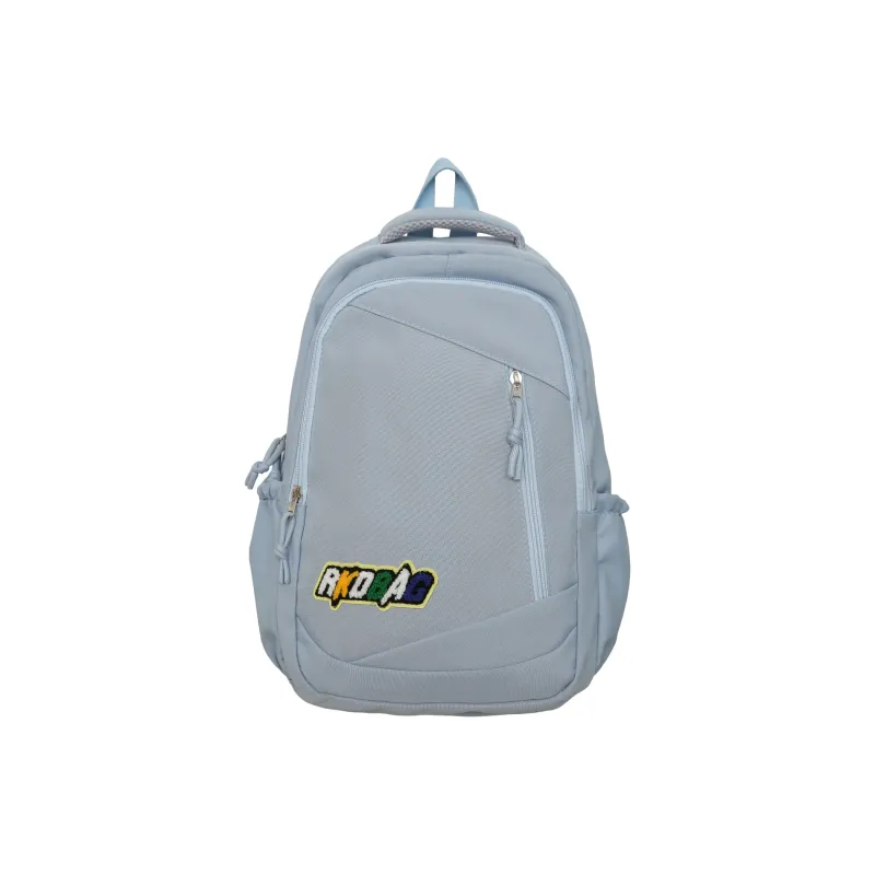 OURFUN Nylon Backpack Unisex White/Black/Yellow/Blue/Pink-6