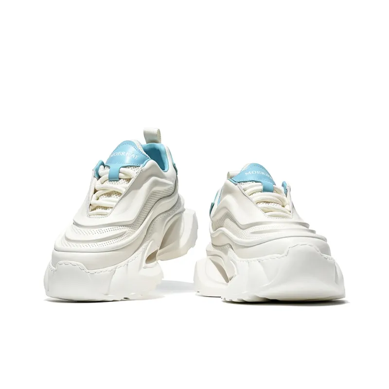 MOERBAI Slip-Resistant Breathable Height Increasing Low-Top Casual Shoes Men's-8