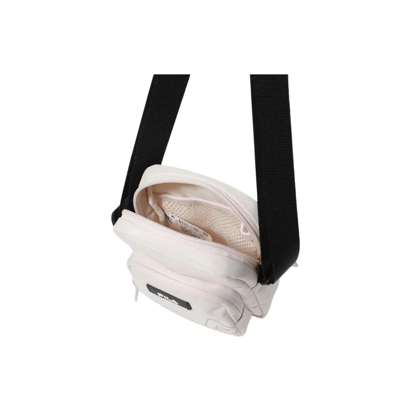 FILA Polyester Cell Phone Pouch, Crossbody Bag, Shoulder Bag Regular Women's Cream-2