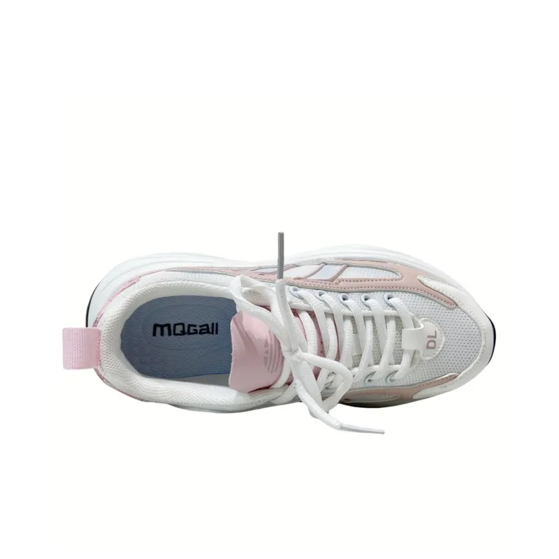 MQGAll Anti Slip And Wear Resistant Height Increasing Low Top Chunky Sneakers Unisex-9