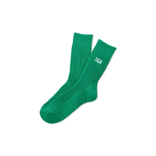 WIND AND SEA Unisex Mid-Calf Socks