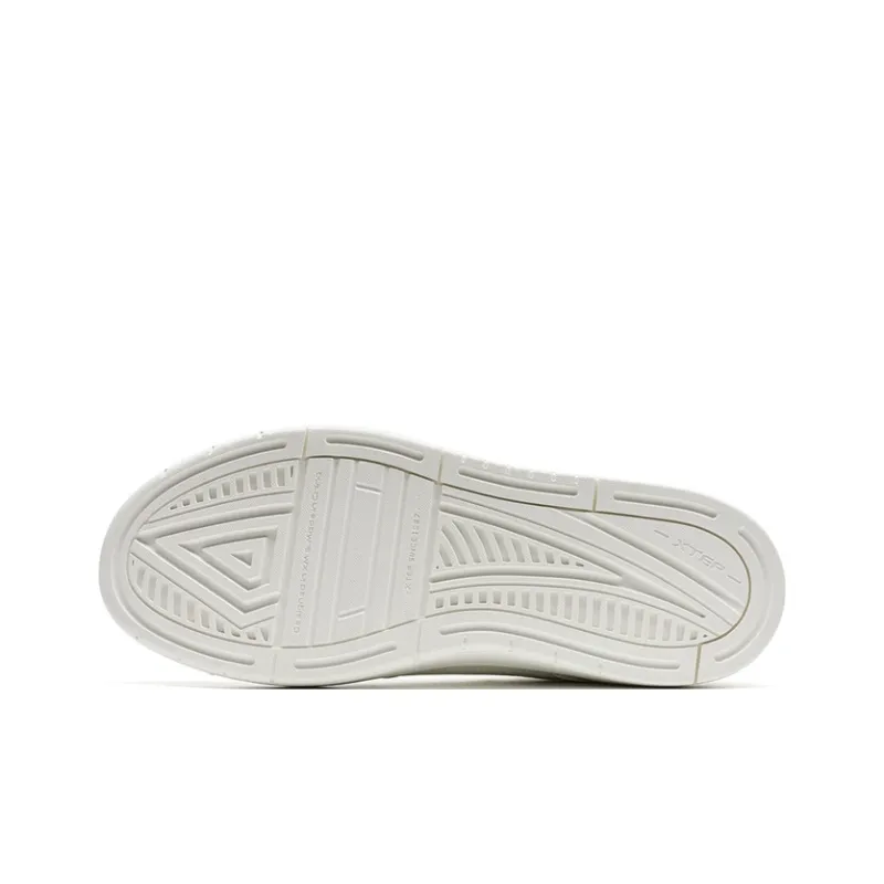 XTEP MAXX LITE Lightweight High Top Skateboard Shoes Men's Sail White-6