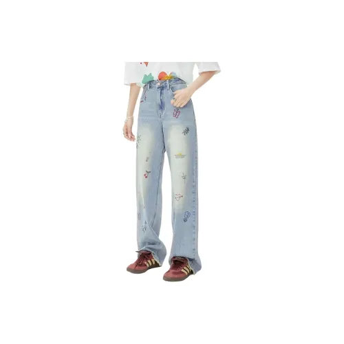 ASW ONLINE Jeans Unisex Blue